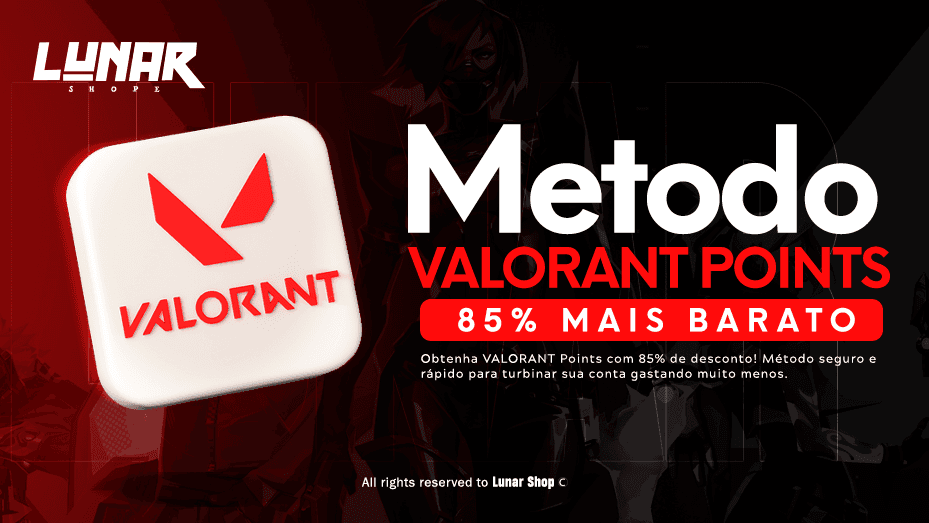 METODO VALORANT  POINTS BARATO 85%