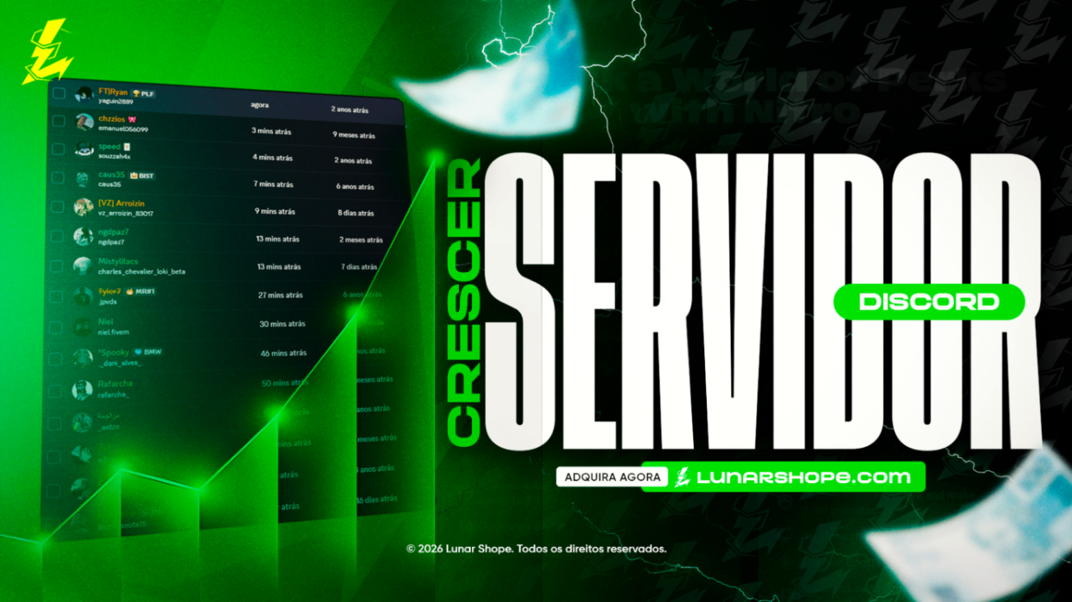 Imagem do produto CRESCER SERVIDOR NO DISCORD CURSO COMPLETO 2026