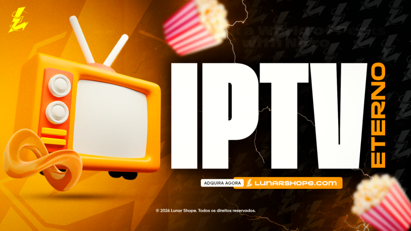 +CANAIS IPTV / BRASILEIRÃO, CHAMPIONS LIGUE, LA LIGA ETC.. + UFC