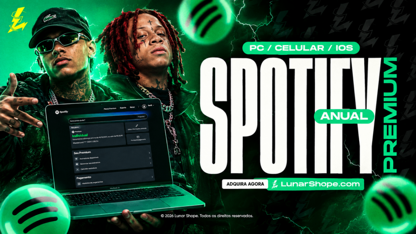 SPOTIFYS. ETERNO, 1 MES, 3 MESES, ANUAL