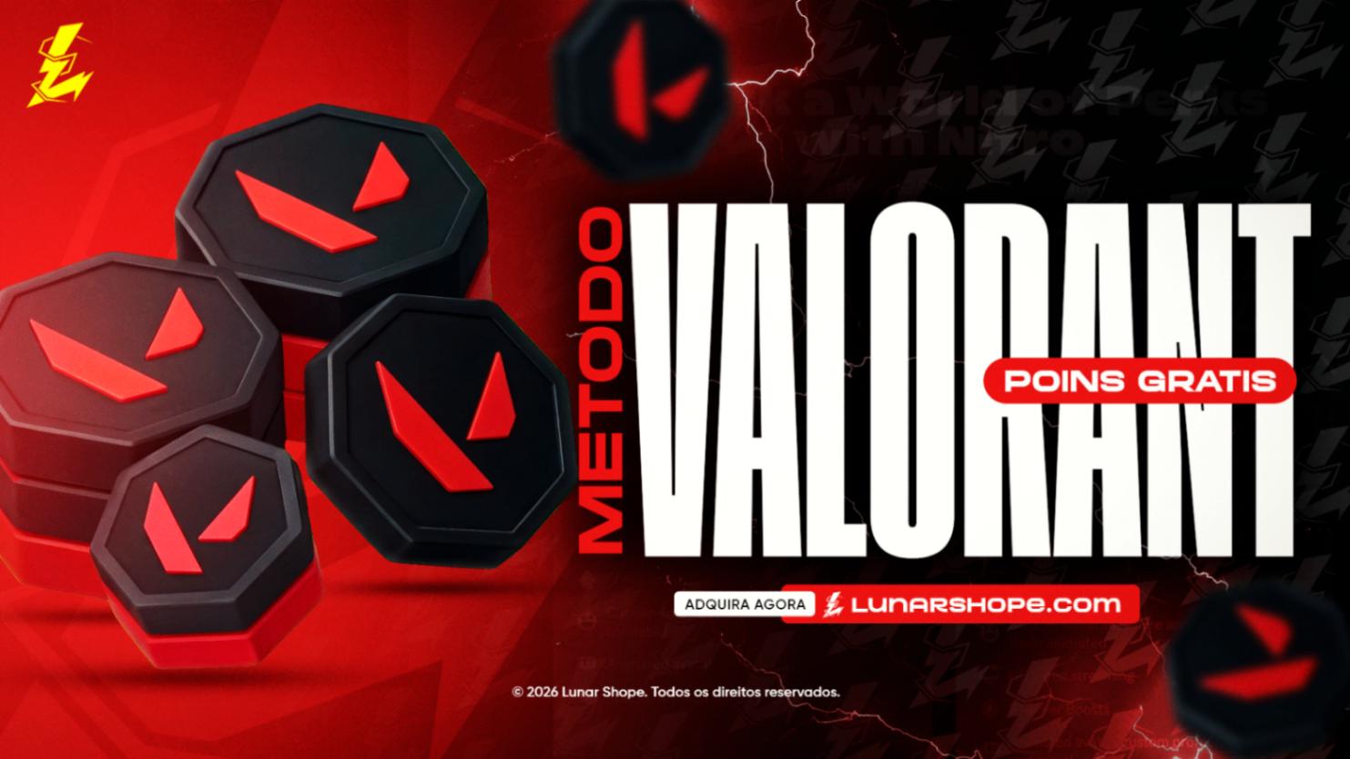 Imagem do produto METODO VALORANT POINTS GRATIS