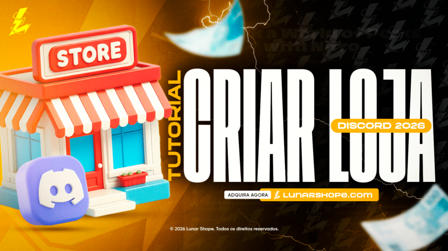 Imagem do produto CRIAR LOJA DISCORD CURSO COMPLETO 2026