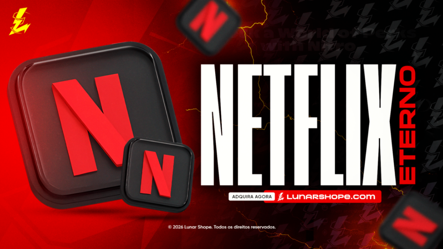 Imagem do produto CONTA NETFLIX