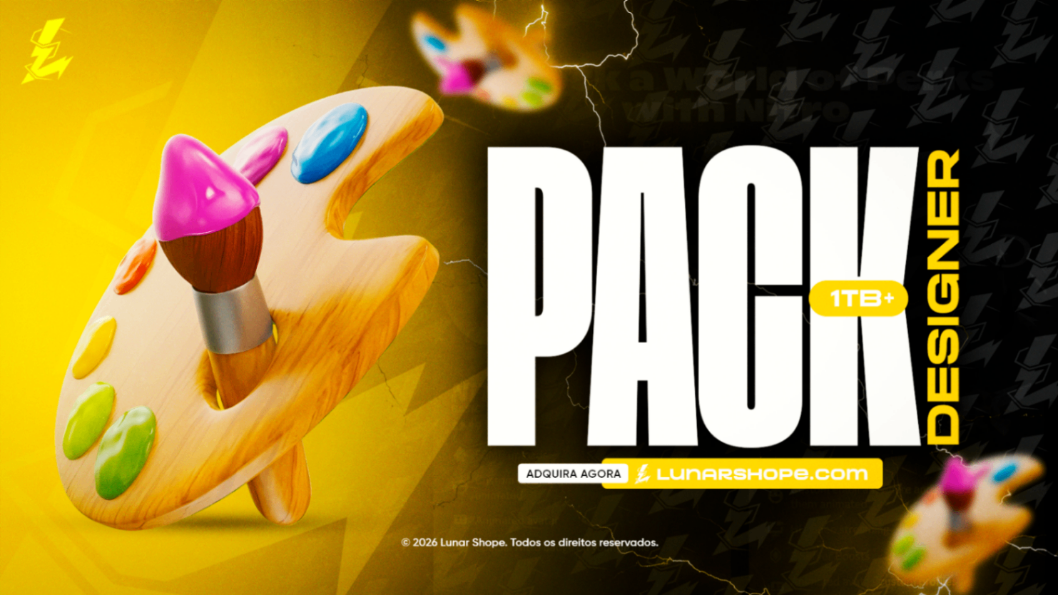 Imagem do produto PACK/SEJA UM DESIGNER PROFISSIONAL + 1TB